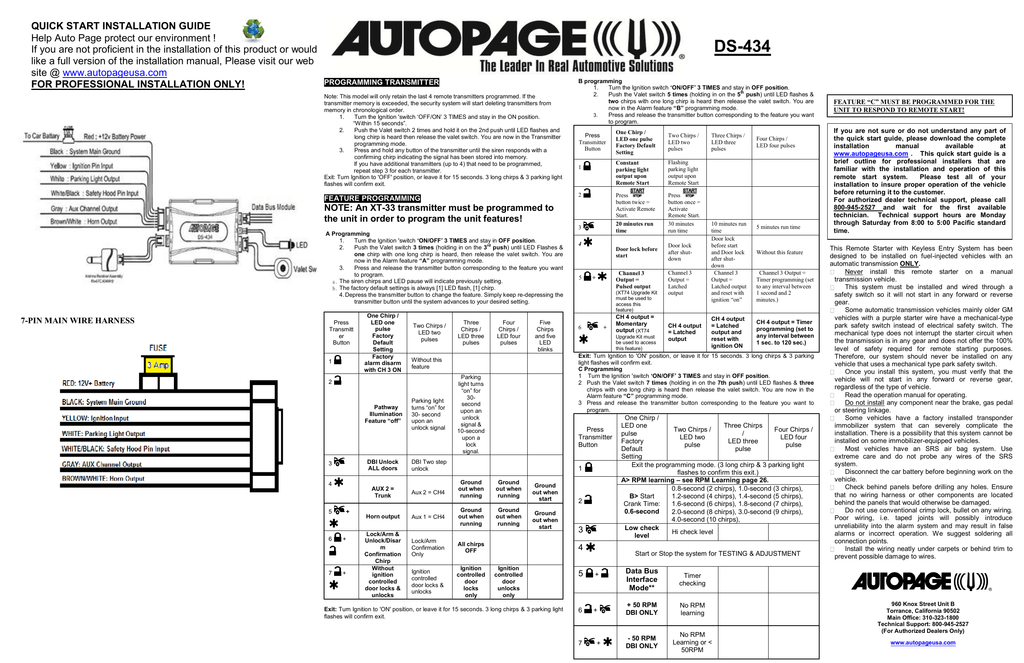 auto page rs 750lcd user manual