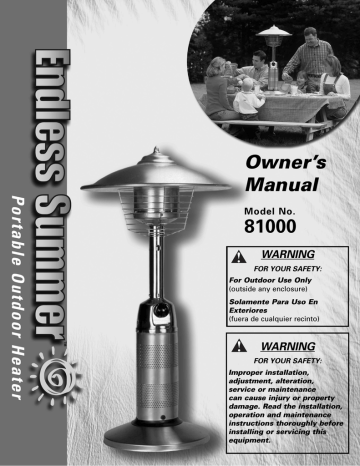 Blue Rhino 81000 Electric Heater User Manual Manualzz - Blue Rhino Patio Heater Parts Blue Rhino 81000 Electric Heater User Manual Manualzz - Blue Rhino Patio Heater Parts