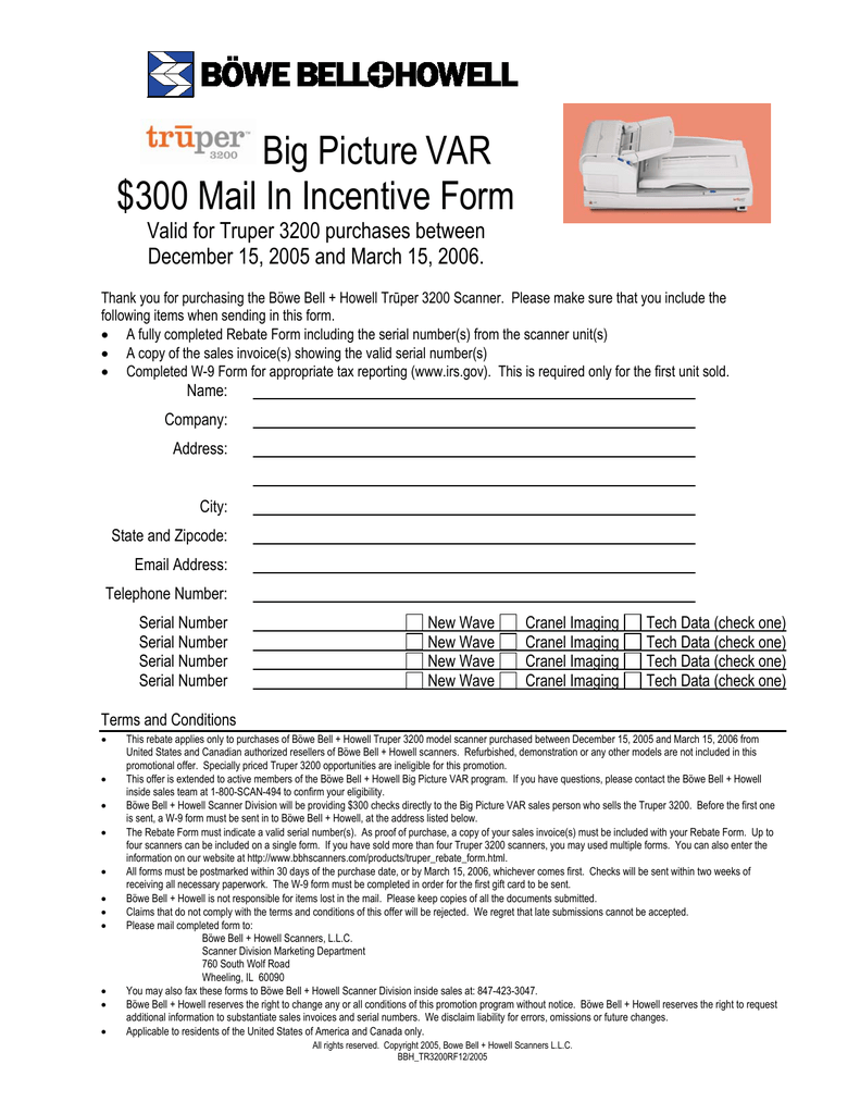Bowe Bell Howell 3200 Scanner User Manual Manualzz