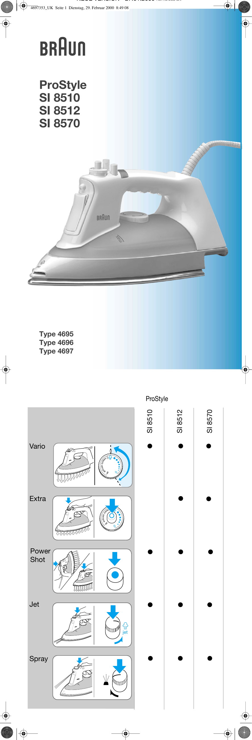 Утюг браун инструкция. Утюг Браун Prostyle Saphir 2300 Watt схема. Утюг Braun Prostyle 2300 инструкция. Утюг Браун ПРОСТАЙЛ 2300 характеристики. Утюг Браун Prostyle Saphir 2300 Watt инструкция.