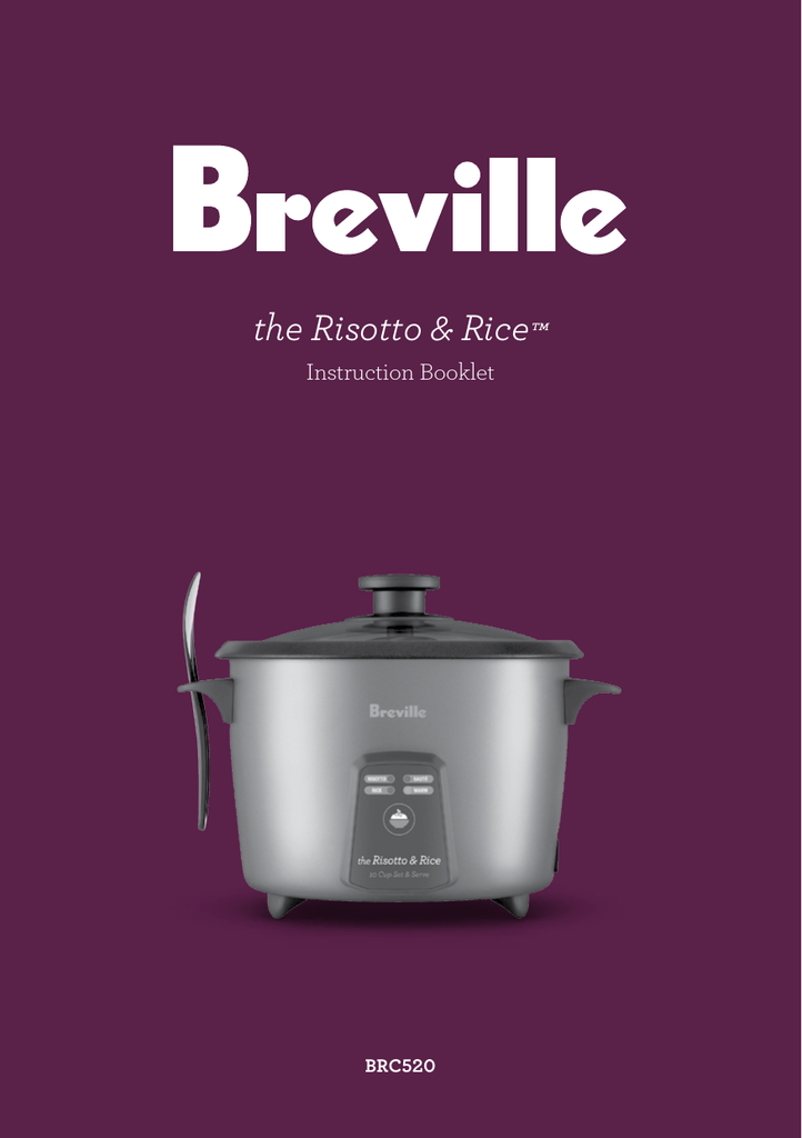 breville brc200 manual