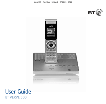 BT 500 Cordless Telephone User guide | Manualzz