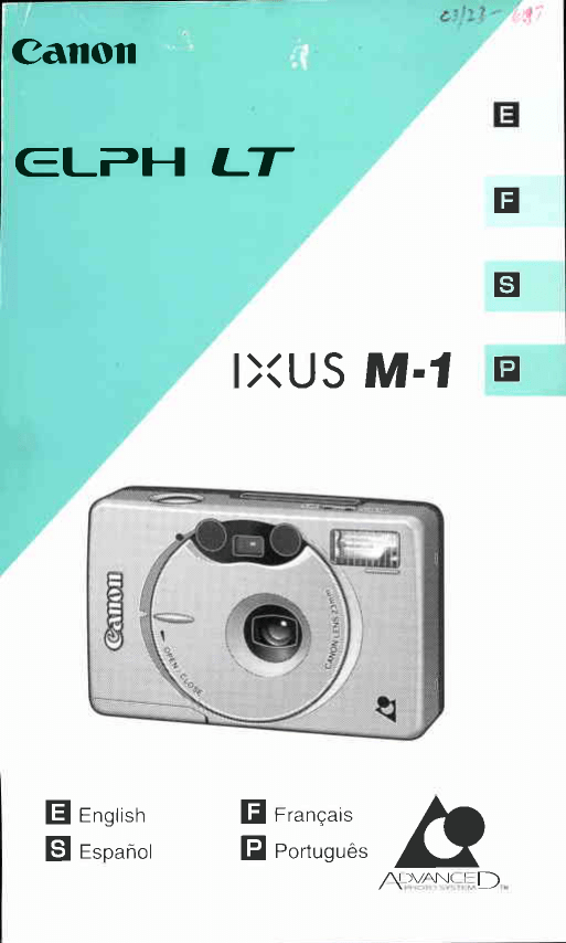 Canon Ixus M 1 Film Camera User Manual Manualzz