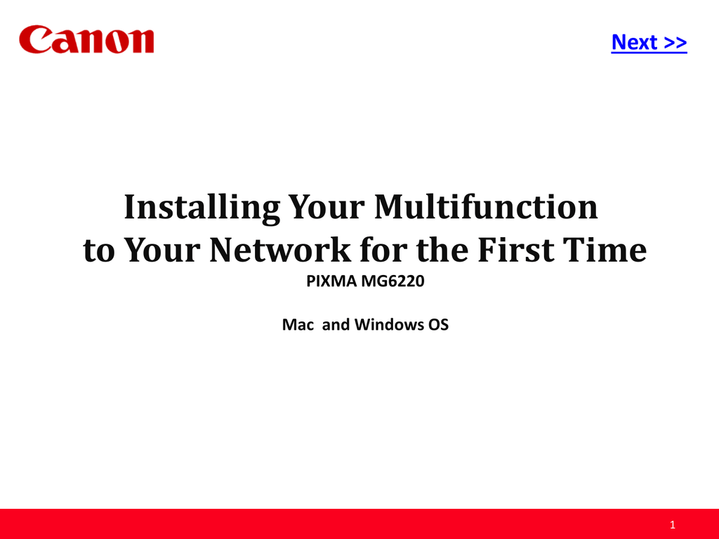 Canon Mg6220 All In One Printer User Manual Manualzz
