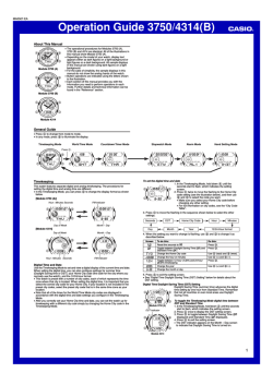 casio 5554 manual