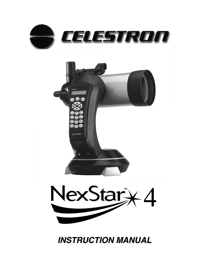 Celestron 4 Telescope User Manual Manualzz