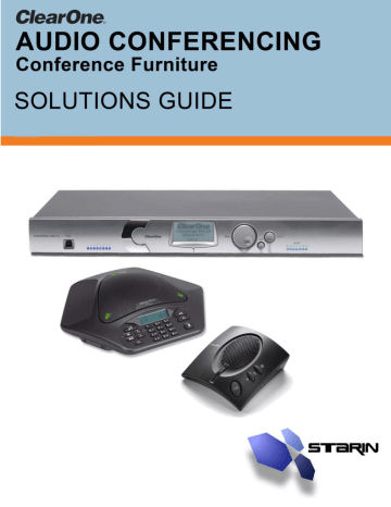 ClearOne comm Audio Conferencing Conference Phone User Manual | Manualzz