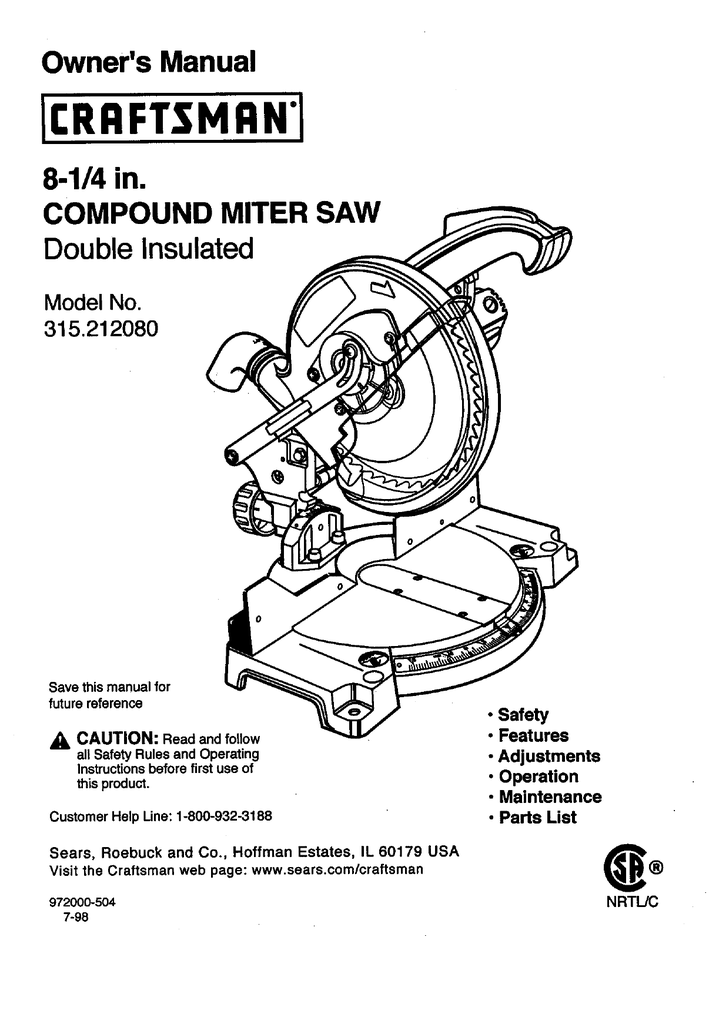 Owner manual перевод на русский. Пила Craftsman. Manual. User manual перевод на русский. User manual перевод на русский инструкция.