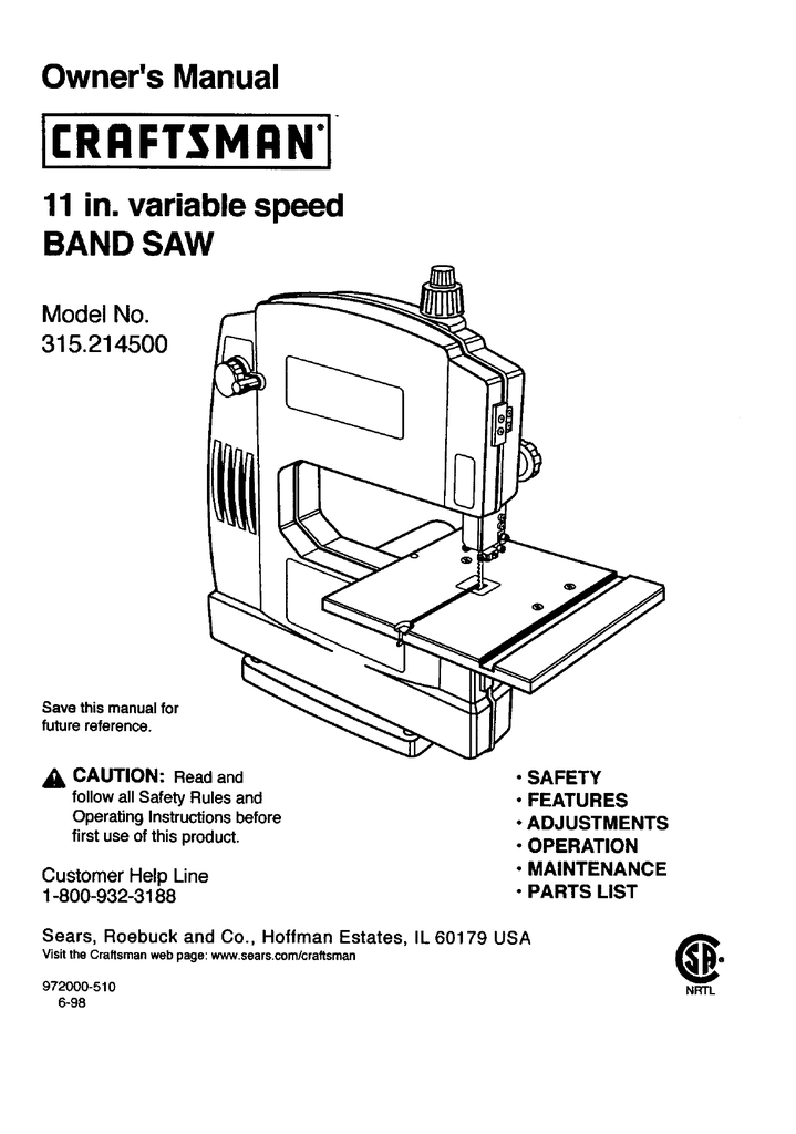 Ryobi Band Saw Hbs7600 Parts Reviewmotors.co
