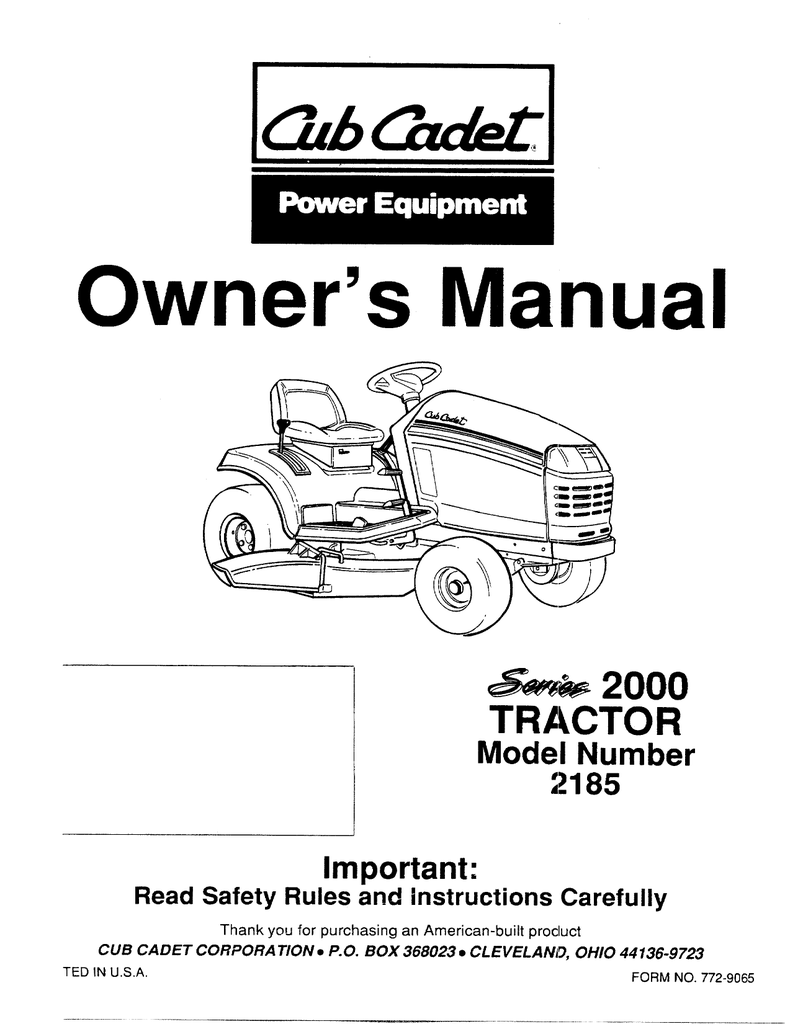 Cub Cadet 2186 Wiring Diagram from s1.manualzz.com