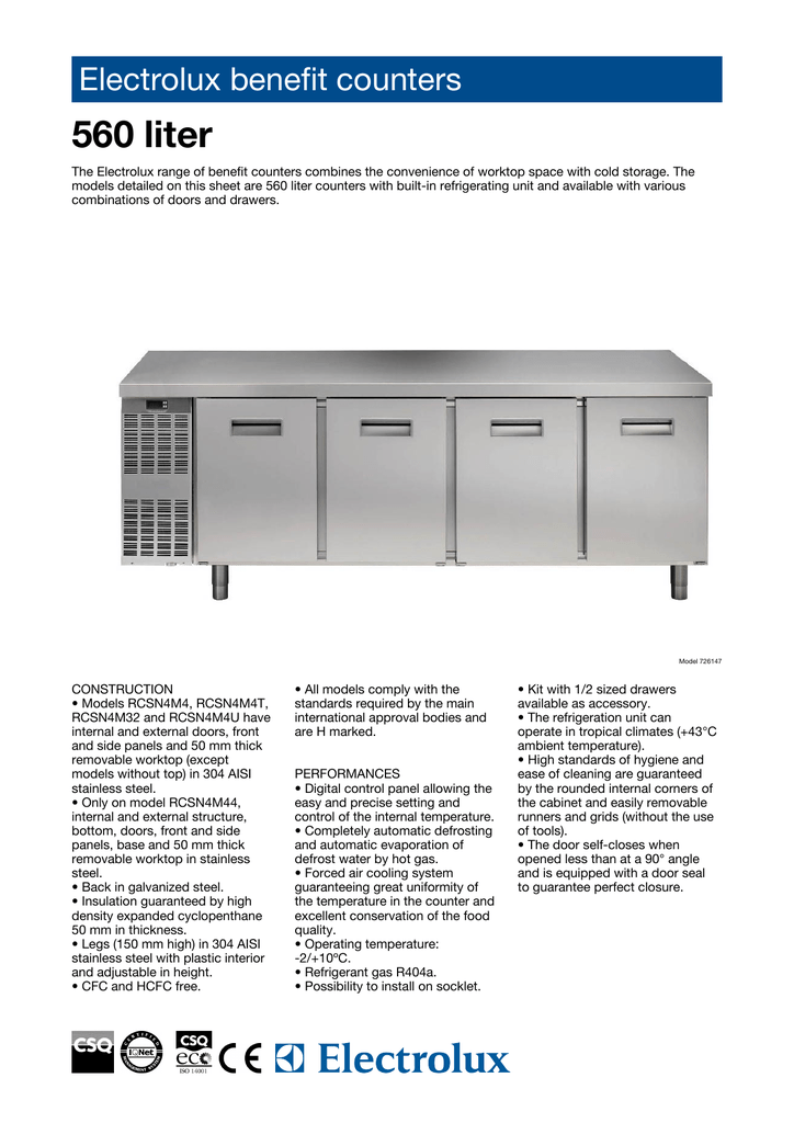 Electrolux 726148 Refrigerator User Manual Manualzz