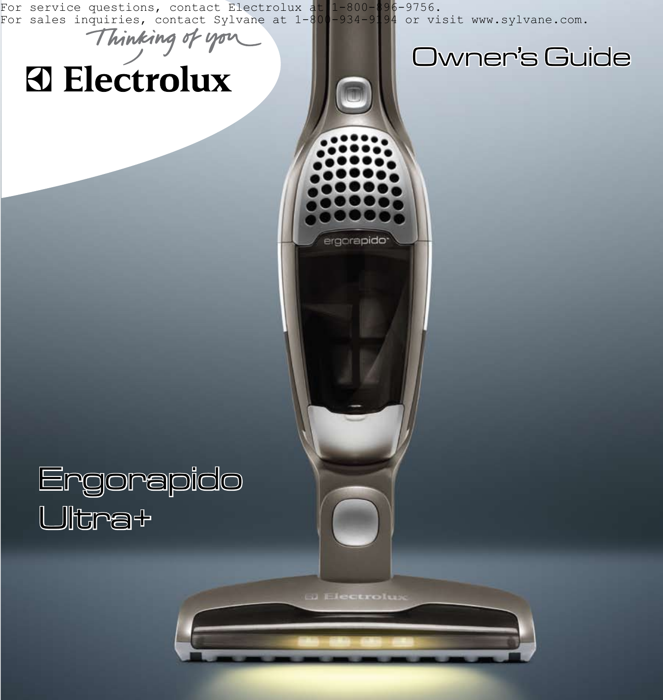 Electrolux EL1061A Manual de usuario 