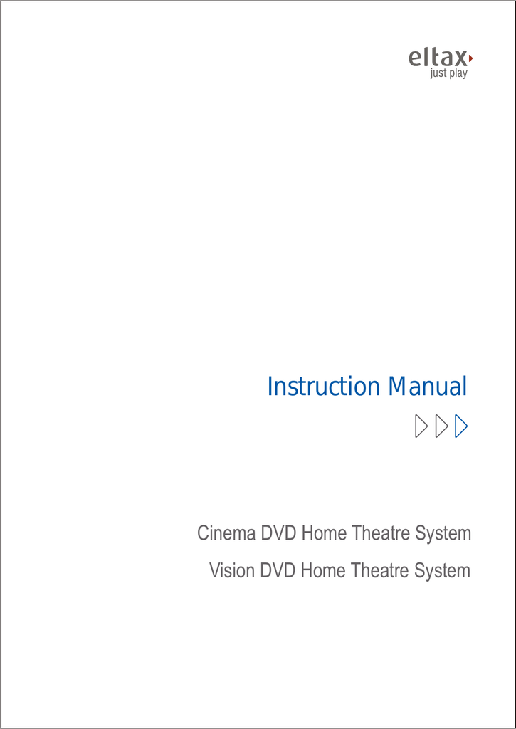 Eltax Cinema DVD Home Theatre System Vision DVD Home Theatre System DVD