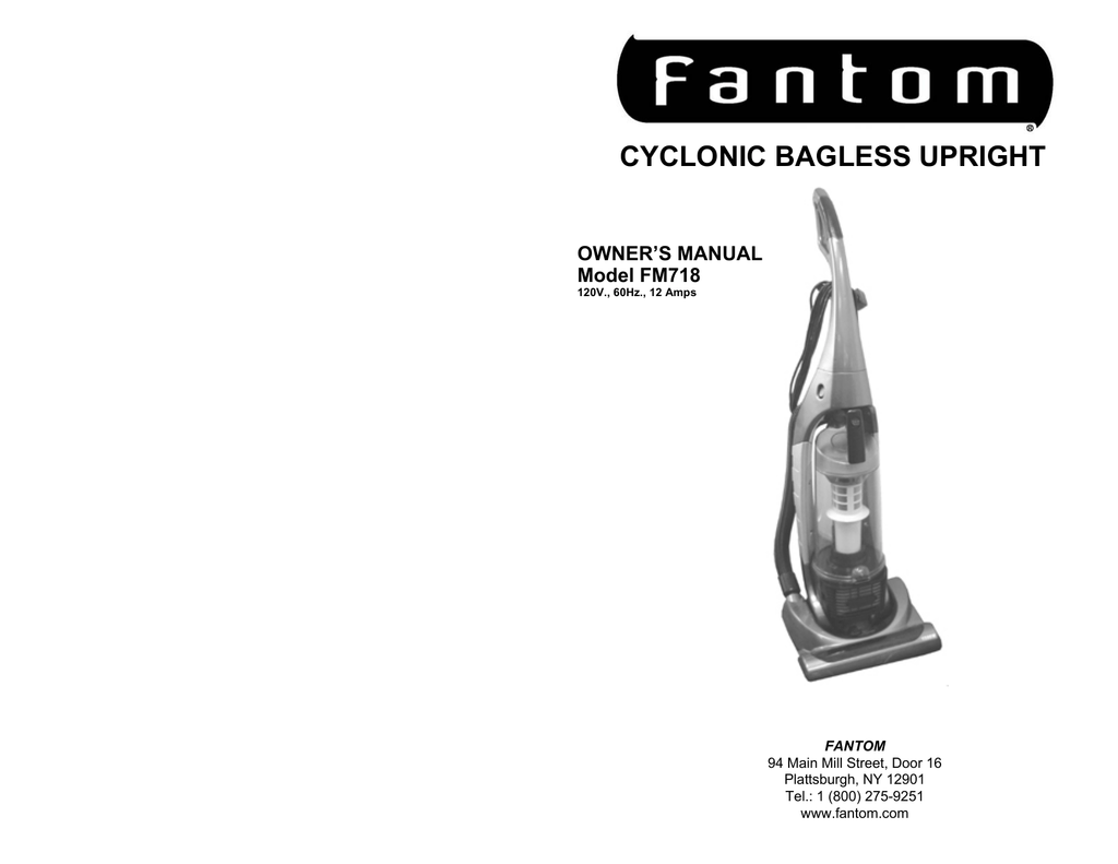 Fantom FM718 User manual Manualzz