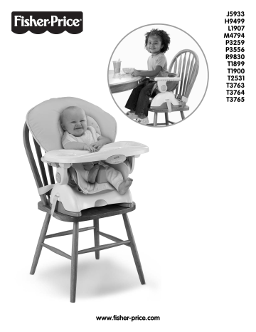 fisher price easy fold high chair manual