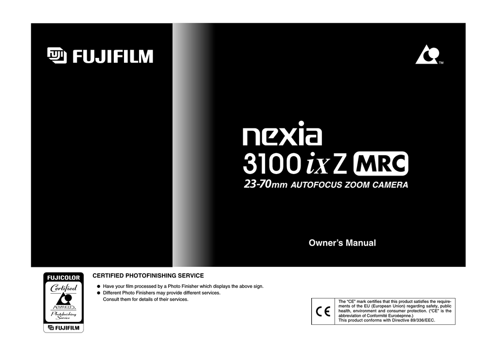 FujiFilm 16421555 Digital Camera User Manual Manualzz