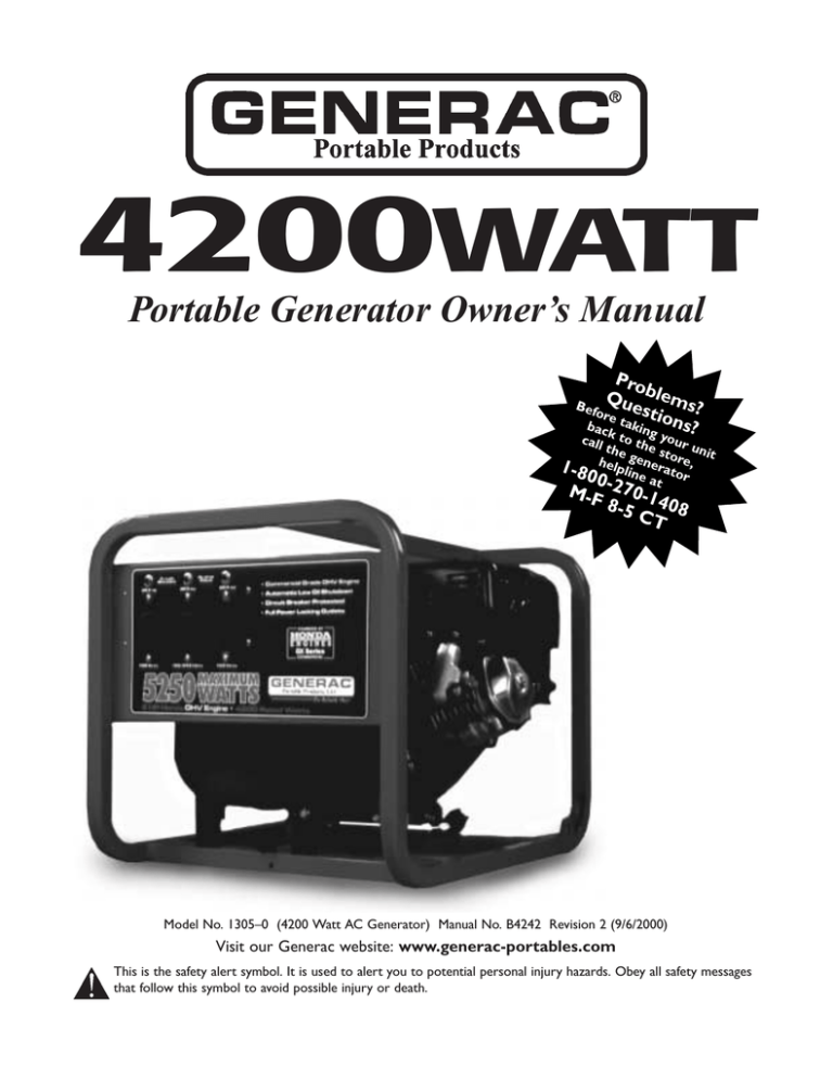 Generac Manuals Pdf