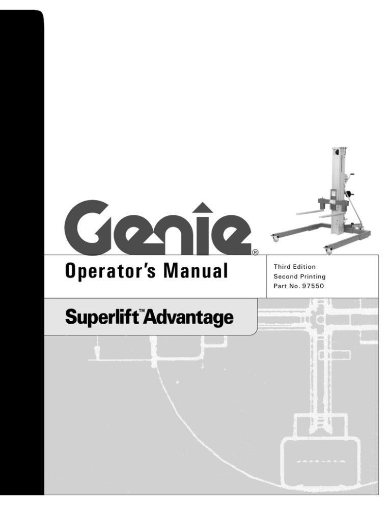 Genie 97550 Utility Vehicle User Manual | Manualzz