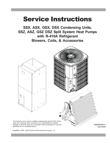 Goodmans Asx Refrigerator User Manual Manualzz