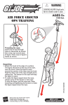 Rappelling Air Force Ground Ops Training Instructions