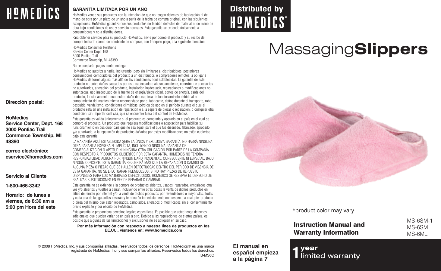 homedics massaging slippers