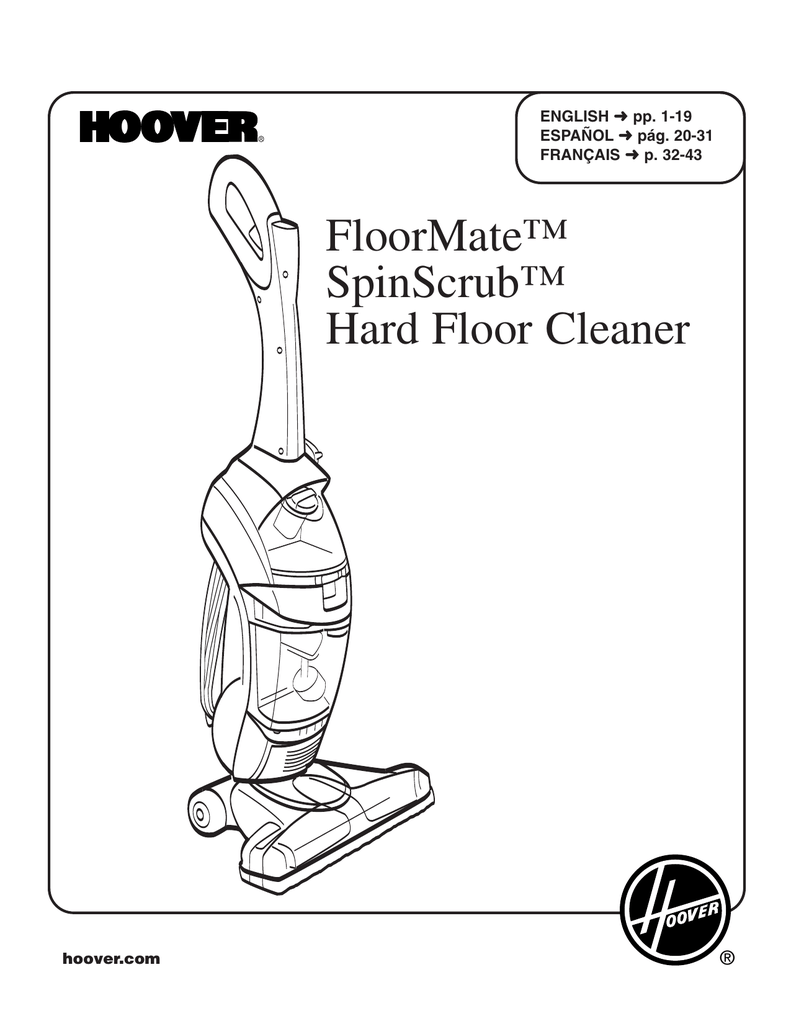 Hoover Floormate Hard Floor Cleaner Instructions Viewfloor.co