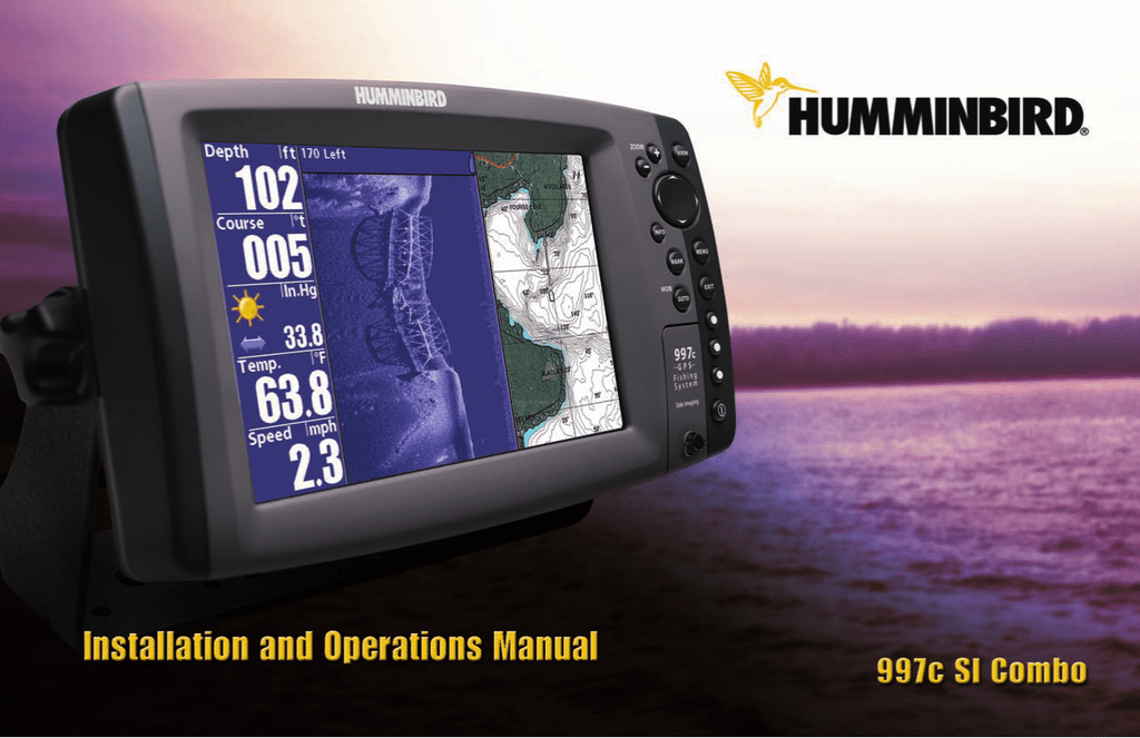 Humminbird карта zero