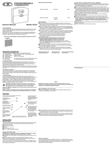 Hunter Fan 43157 User manual | Manualzz