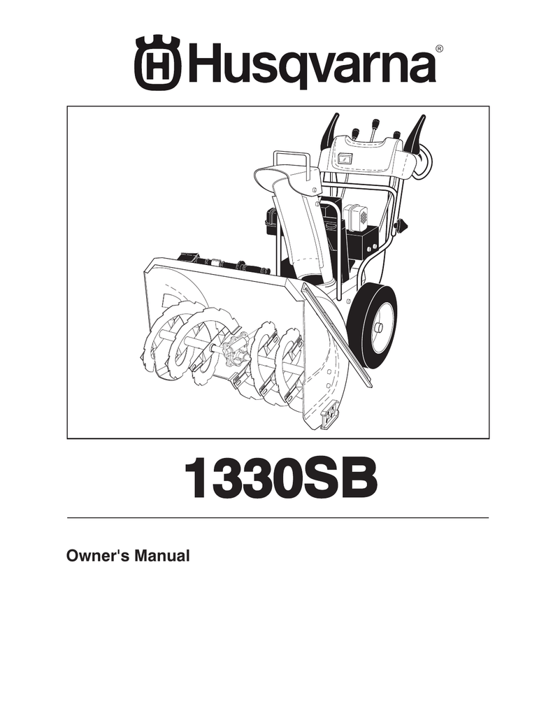 Owners Manual For Husqvarna Yta24v48 Mower