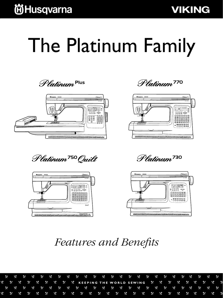 Husqvarna viking platinum 750 quilt