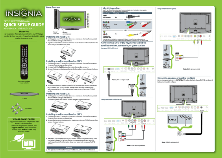 Insignia Ns 24ld1a13 User Manual Manualzz