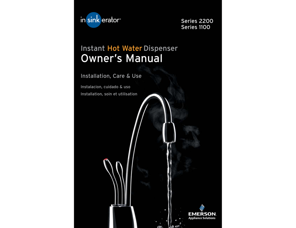 Insinkerator 2200 Water Dispenser User Manual Manualzz Insinkerator 2200 Water Dispenser User Manual Manualzz