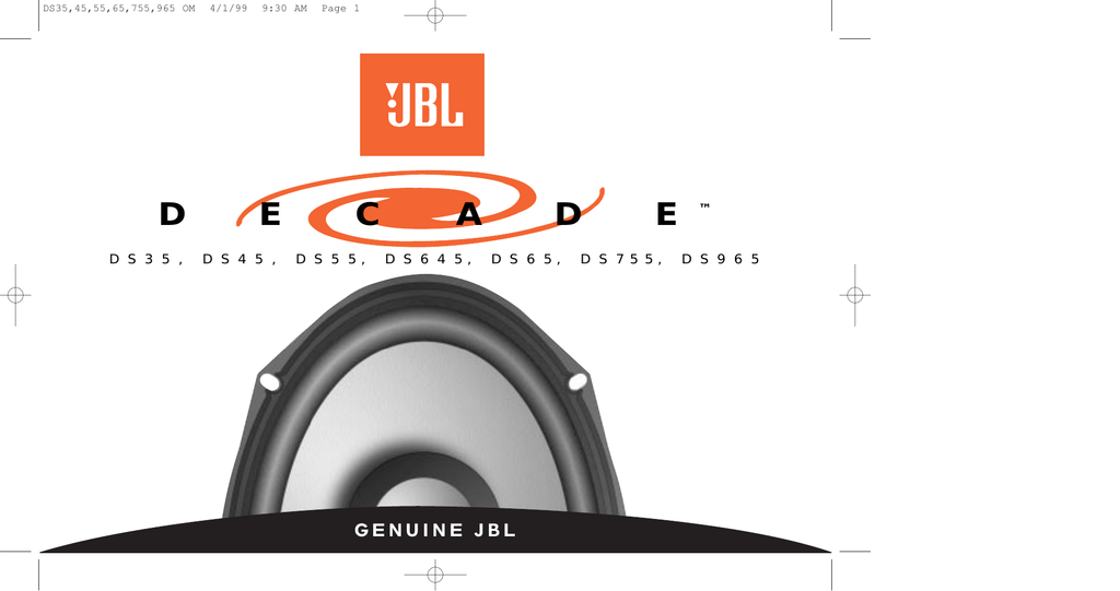 jbl cs60 4