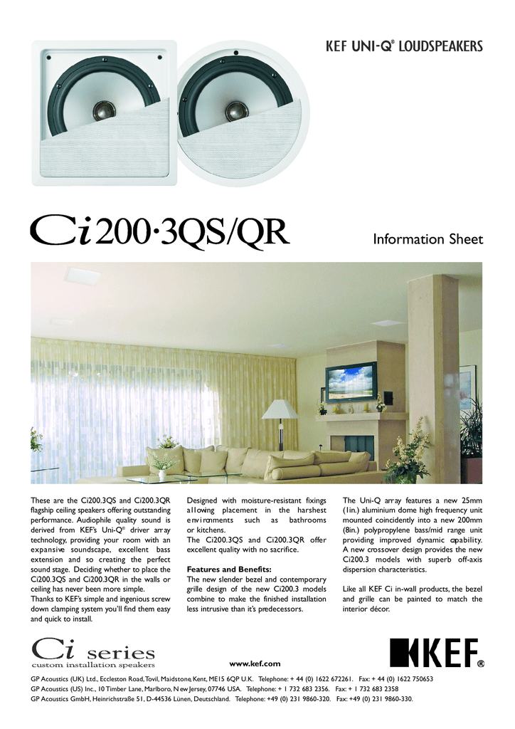 kef ci200