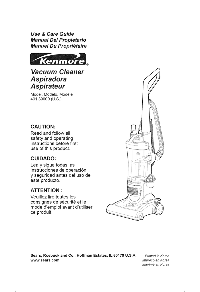 Kenmore Carpet Cleaner Instructions | www.resnooze.com