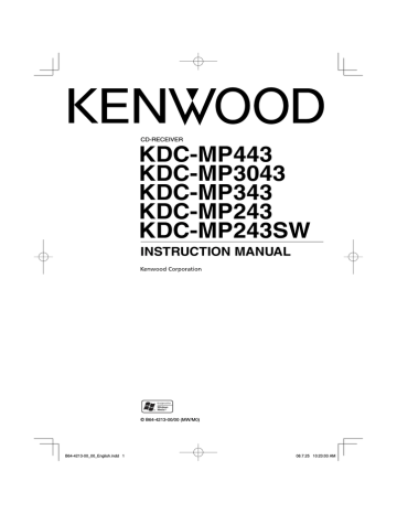 Kenwood Kdc Mp243sw Car Stereo System, Kenwood Kdc-Mp142 Wiring Diagram