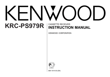 Kenwood KRC-PS979R Car Stereo System Instruction manual | Manualzz