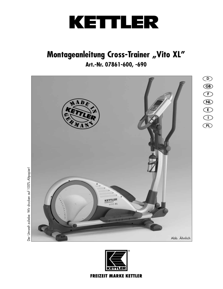Kettler Cross Trainer Replacement Parts Reviewmotors.co