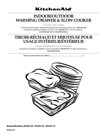 KitchenAid KEWS145 Slow Cooker User Manual | Manualzz