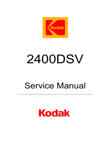 6.8.7  F7: Projection Lamp Voltage Adjustment. Kodak 2400DSV | Manualzz