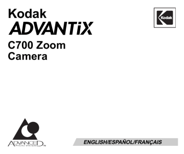 Kodak C700 Digital Camera User Manual | Manualzz