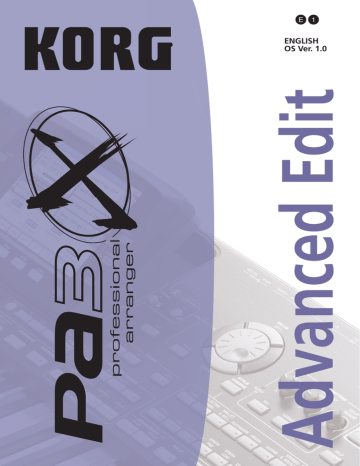 Korg POLY-800 Electronic Keyboard User Manual | Manualzz