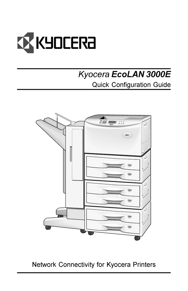 Kyocera 2020D Printer User Manual Manualzz