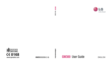 Lg Electronics Gw300 Cell Phone User Manual Manualzz