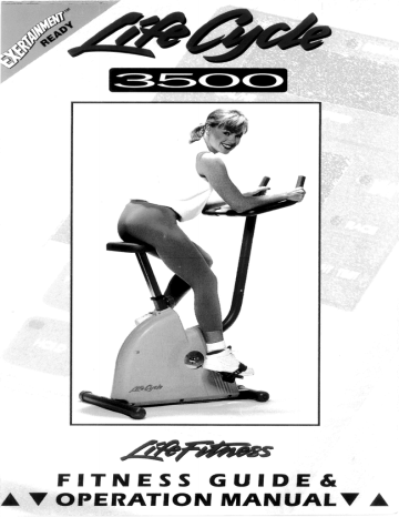 Life Fitness 3500 User manual | Manualzz