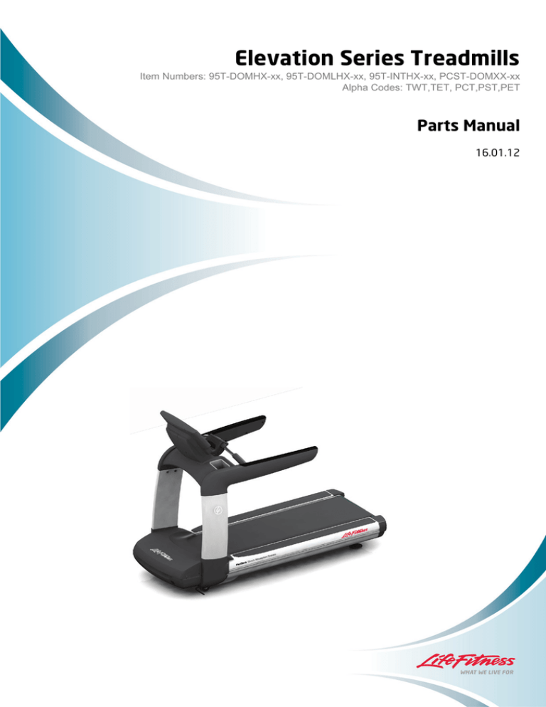 Life Fitness 95TDOMLHXXX Treadmill User Manual Manualzz