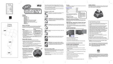 Mattel Uno Blast Y2316 User Manual Manualzz