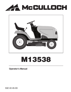 Poulan xt online riding mower manual