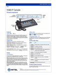 Mitel 5540 IP Phone User Manual