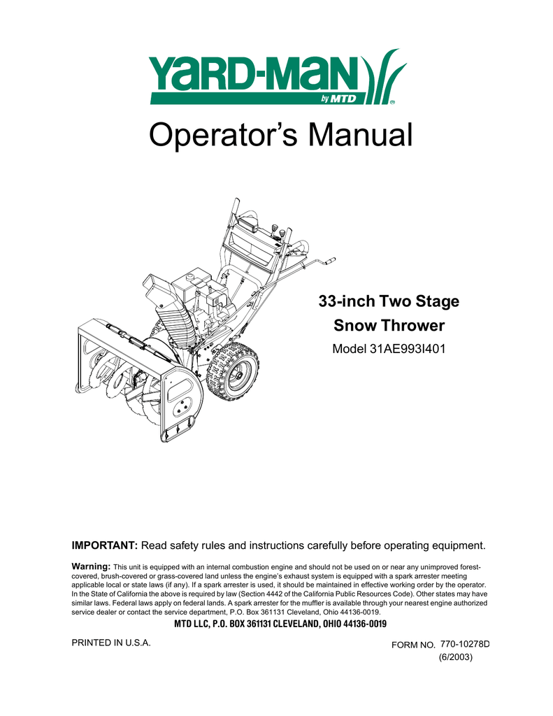 Mtd snowblower parts manual lasopawii